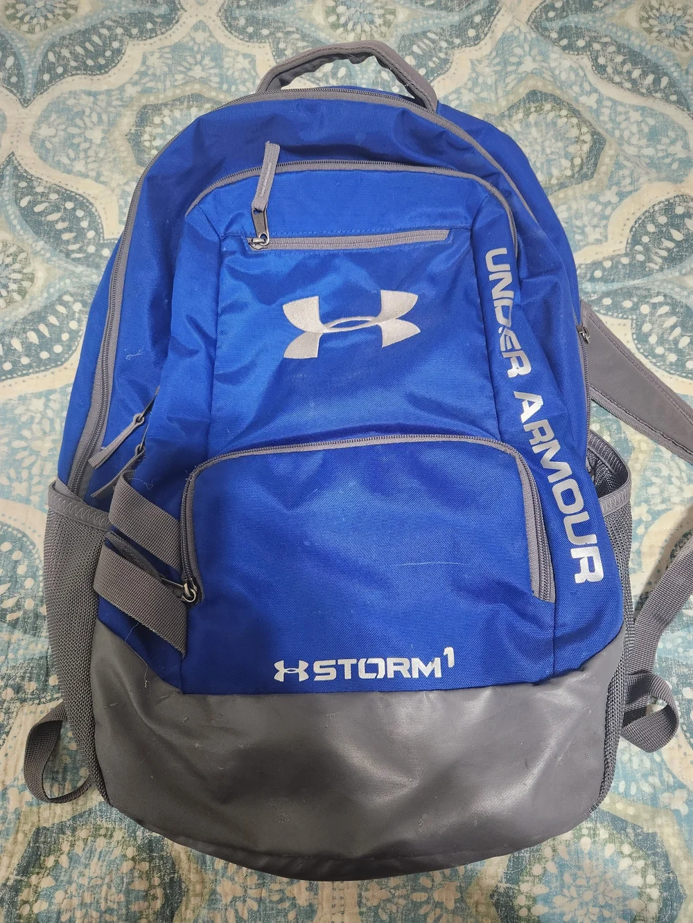 Under Armour Blue Storm1 Logo Backpack - Men's